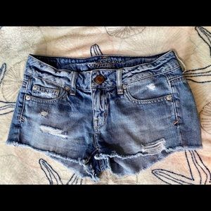 American Eagle Size 0 Jean Shorts